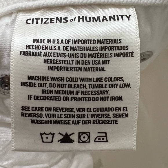 Citizens of Humanity Rocket Crop Midrise Skinny Jeans, Size 29 - Picture 10 of 10